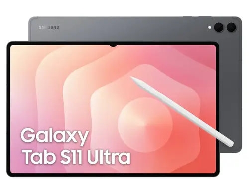Tableta Samsung Galaxy Tab S11 Ultra X930, Procesor Octa-Core MediaTek Dimensity 9400+, Ecran Dynamic AMOLED 2X 14.6inch, 12GB RAM, 256GB Flash, Camera 13MP+8MP, Wi-Fi, Bluetooth, GPS, Android, S-Pen (Gri)