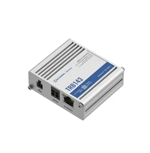 Router Industrial Teltonika TRB143 LTE, 4G, MiniSIM, 1x RJ45 Gigabit