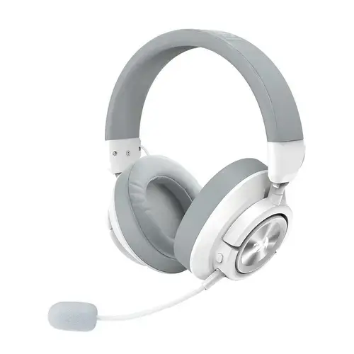 Casti gaming cu fir si wireless Redragon Spectra Pro, USB/USB Wireless/Bluetooth/Jack 3.5mm, Microfon, Alb