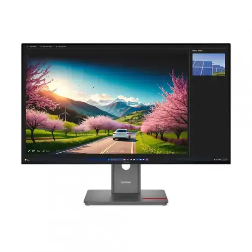 Monitor IPS LED Lenovo 31.5inch ThinkVision P32UD-40, UHD (3840 x 2160), HDMI, DisplayPort, Pivot, 120 Hz, 4 ms (Negru)