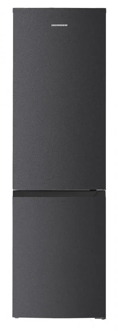 Combina frigorifica HEINNER HCNF-HM253INVDGE++, 253 L, Clasa E, No Frost, Compresor Inverter, Iluminare LED, H 180 cm (Gri)
