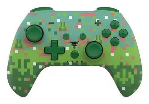Controller Wireless Dragonshock PopTop, Bluetooth, Analog/Digital, Pentru Nintendo Switch, PC (Verde/Roz)