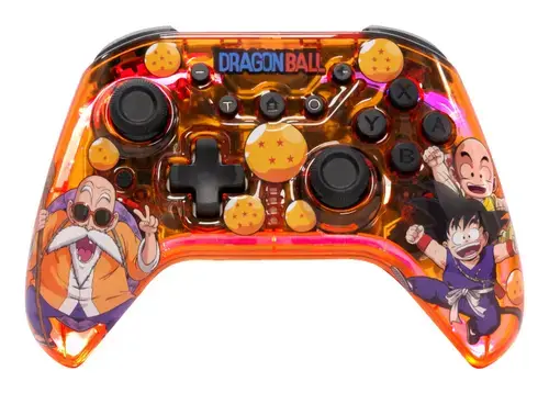 Controller Wireless Blade Dragon Ball Kame, Bluetooth/USB, Compatibil Android,iOS, Nintendo Switch Lite/OLED, PC (Portocaliu)
