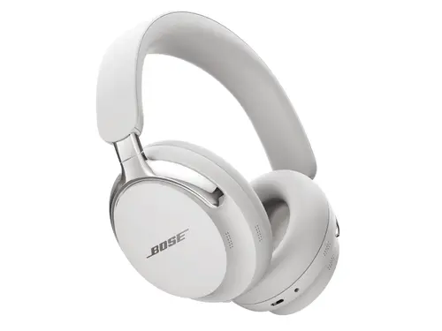Casti Over-Ear Bose QuietComfort Ultra 2nd Gen, Wireless, Bluetooth, ANC, Multipoint, AI Backgorund Noise Supression, Cinema Mode, Immersive Audio (Alb)