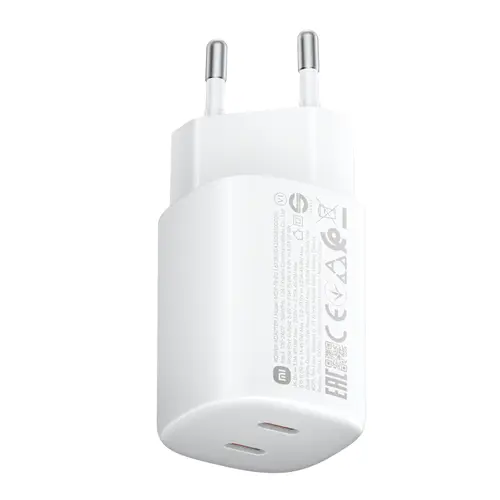 Incarcator retea Xiaomi Nano Turbo BHR087OEU, 45W, 2x USB Type-C (Alb)
