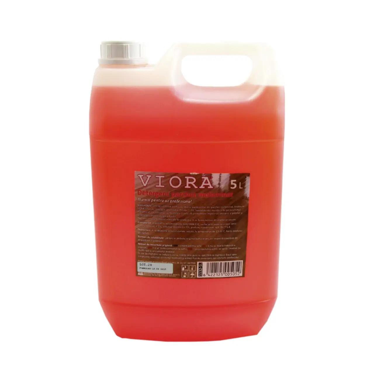 Detergent lichid Viora pentru parchet melaminat, 5 litri