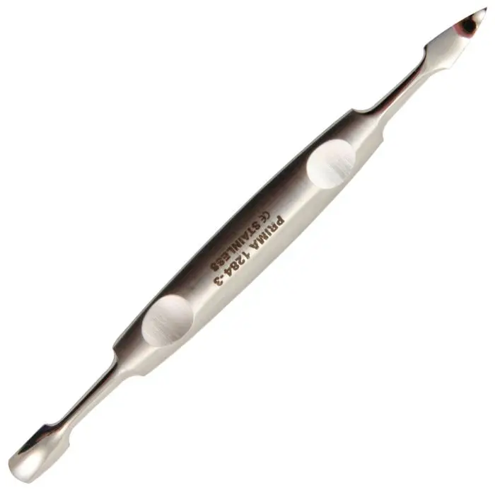 Chiureta profesionala cu 2 capete pentru manichiura si pedichiura, 12cm