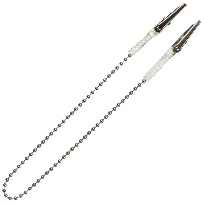 Lant metalic pentru bavete, 42 cm  - 1 bucata