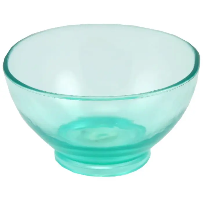 Bol de mixare din PVC, mediu (105x57mm) albastru transparent