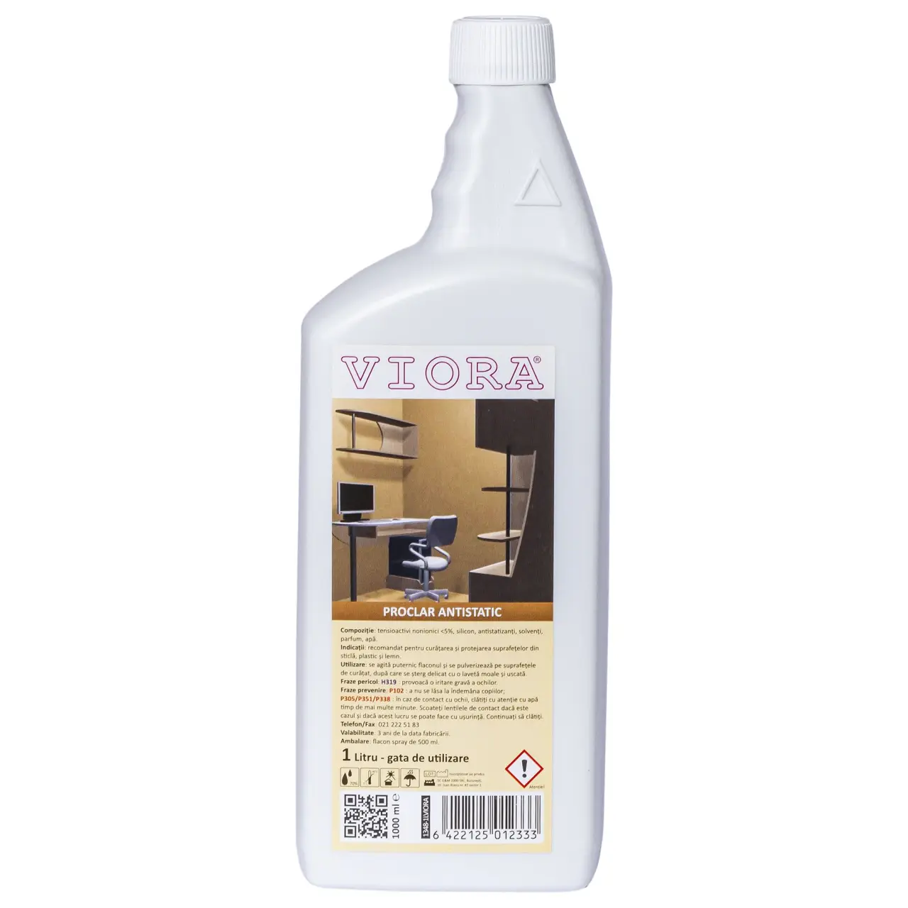 Solutie antistatica Viora - 1 litru