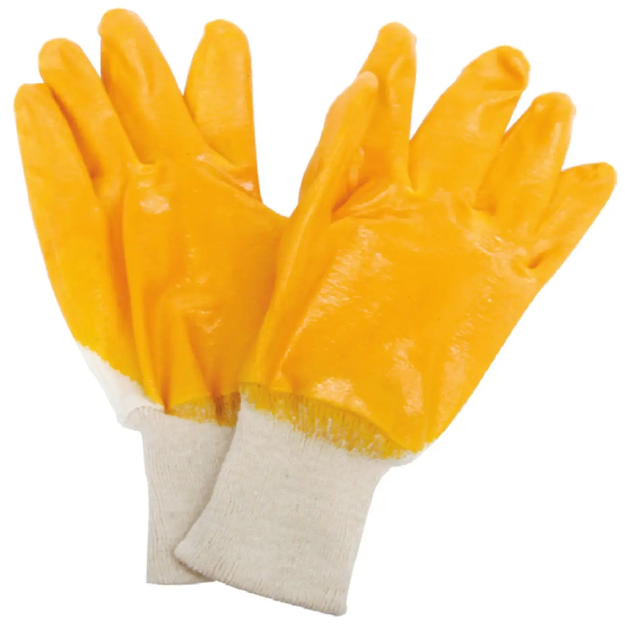 Manusi antichimice din PVC cu suport textil, 25cm, marimea XL, 1 pereche