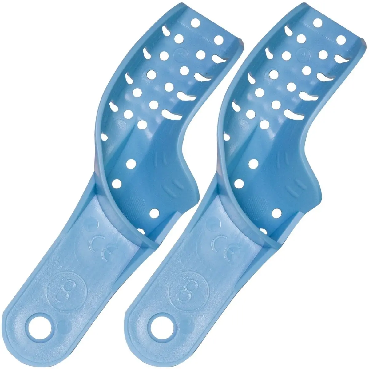 Linguri plastic impresie semiarcada pereche