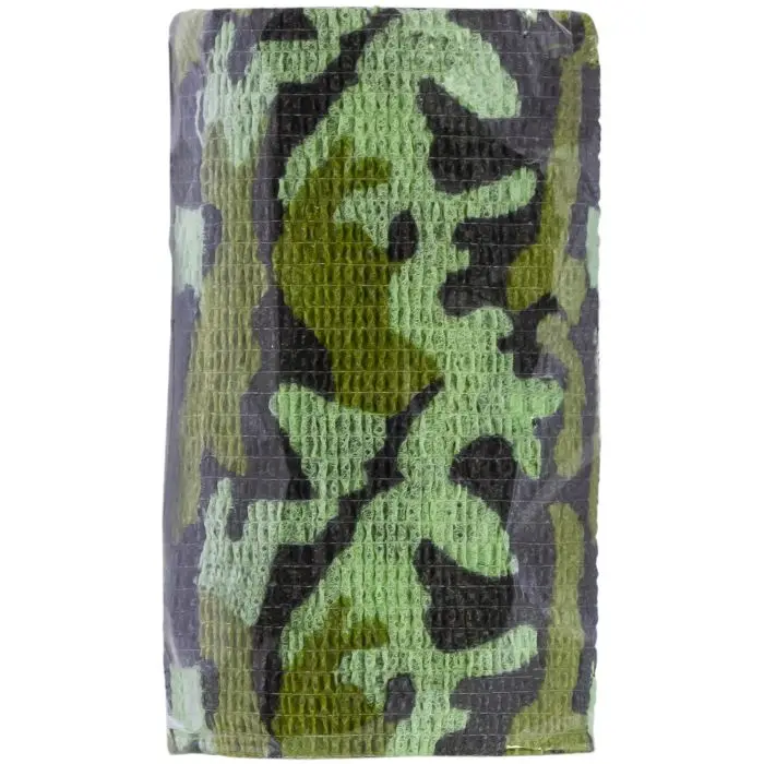 Bandaj coeziv, camuflaj verde 10x450 cm
