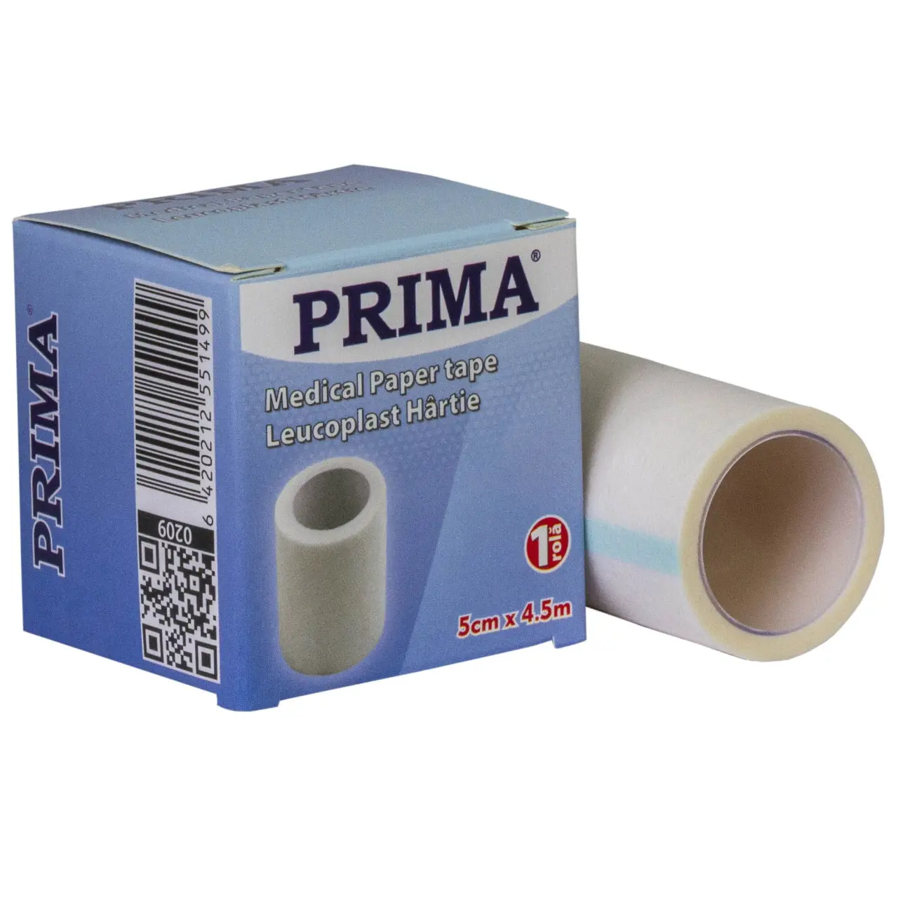 Leucoplast HARTIE 5,00cmx4.5m 1 rola