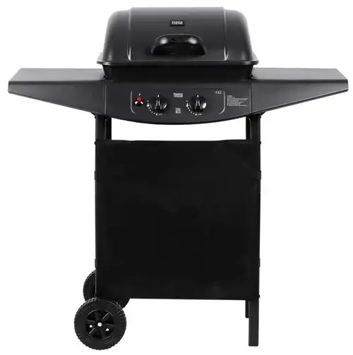 Gratar Teesa TSA0080, 5 kW, 2 arzatoare (Negru)