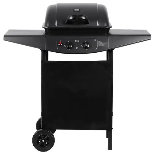 Gratar Teesa TSA0080, 5 kW, 2 arzatoare (Negru)