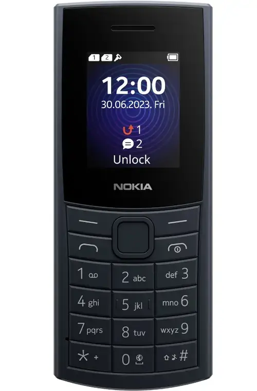 Telefon mobil Nokia 110 4G (2024), Dual SIM (Albastru)