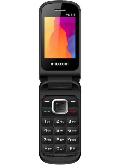 Telefon mobil MaxCom Comfort MM815, Dual SIM, 2G (Negru)