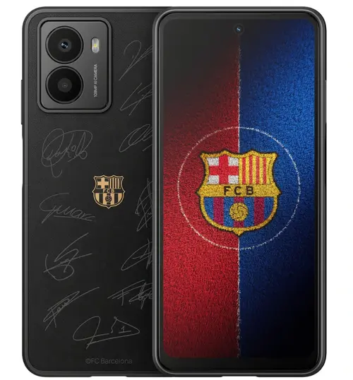 Telefon Mobil HMD Barça Fusion, Procesor Qualcomm SM4450 Octa-core, IPS LCD 6.56inch, 6GB RAM, 128GB Flash, Camera Duala 108 + 2 MP, Wi-Fi, 5G, Dual SIM, Android (Negru)