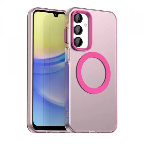Husa MagSafe pentru Samsung Galaxy A16 5G A166 / A16 4G A165, Techsuit, CandyCase, Roz