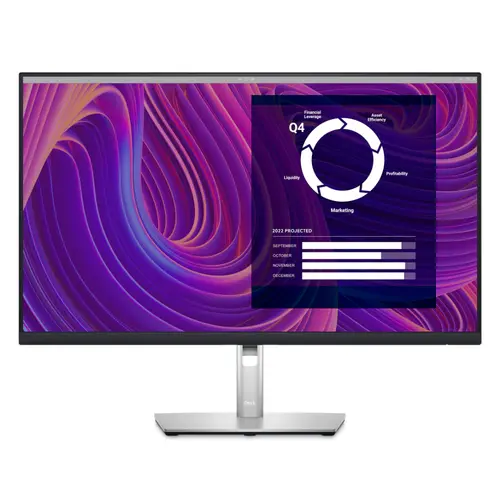 Monitor LED Refurbished Dell P2723D, 27", QHD, IPS, 16:9, HDMI, DisplayPort, USB-C, 1000:1, 8ms, 60Hz