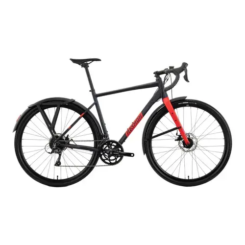 Bicicleta Sosea Ciclocross Raymon Territ Street 2025, roti 28 Inch, cadru L, 18 viteze, Albastru