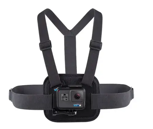 Sistem de prindere pe piept GoPro Chesty AGCHM-001-VN (Negru)
