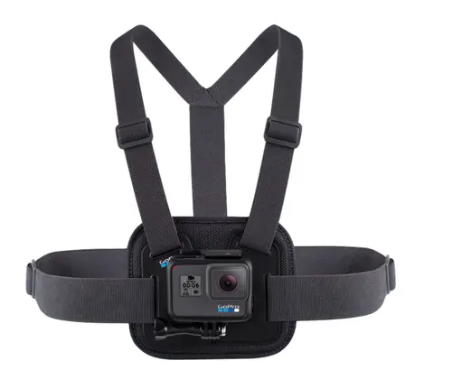 Sistem de prindere pe piept GoPro Chesty AGCHM-001-VN (Negru)