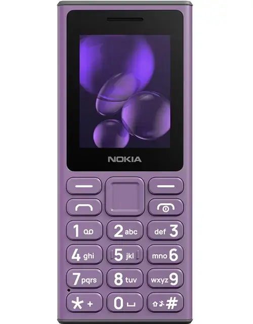 Telefon mobil Nokia 105 (2024), Dual Sim (Mov)