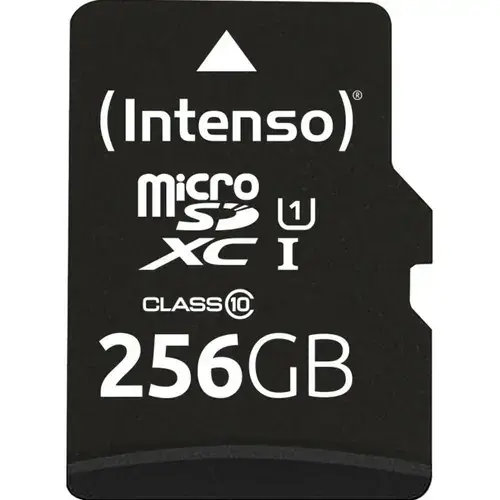 Card de memorie Intenso Performance, microSDXC, 256GB, UHS-I U1