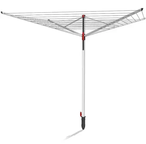 Uscator de rufe de exterior Vileda Sun Lift 50 Aluminiu, 50 m (Alb/Negru)