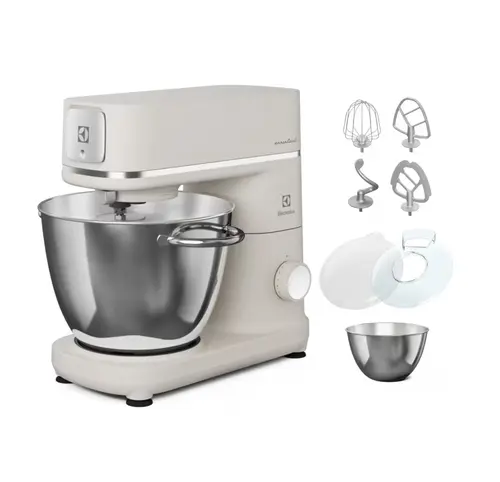 Robot de bucatarie Electrolux Assistent 700 E6KM1-4OWT, 10 Viteze + Pulse, Bol 6 l (Bej)