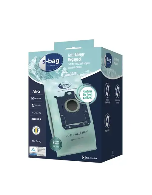 Saci aspirator s-bag Anti-Allergy Multibag E206SM, 10 bucati