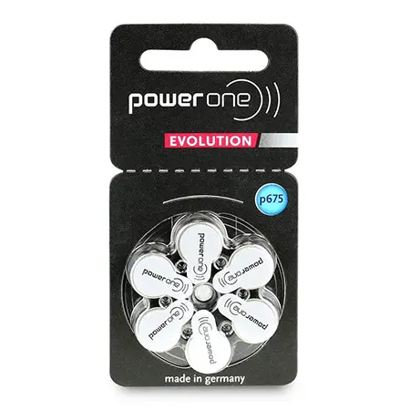 Baterii aparat auditiv VARTA Power One Evolution, P675, 6 bucati