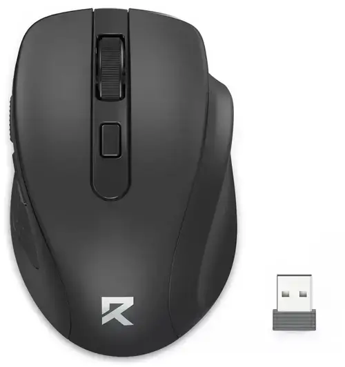 Mouse Wireless Redragon BM-4091, 2.4GHz/Bluetooth, 4000 DPI (Negru)