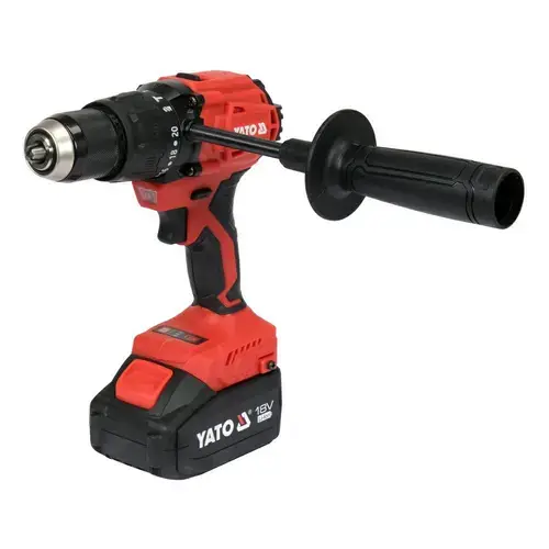 Masina de gaurit si insurubat Yato YT-8277915, 18V, 120Nm, 2x4,0Ah