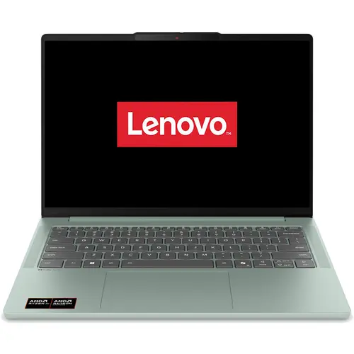 Laptop Lenovo IdeaPad Slim 5 14AGP11 (Procesor AMD Ryzen™ Al 5 430 (8M Cache, up to 4.5 GHz), 14inch WUXGA OLED, 16GB DDR5, 1TB SSD, AMD Radeon™ 840M Graphics, Verde)