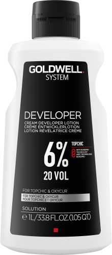 Oxidant lotiune Goldwell System Developer 6% 20 vol 1000ml
