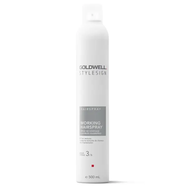 Fixativ de par Goldwell StyleSign Working Hairspray fixare medie si stralucire 500 ml