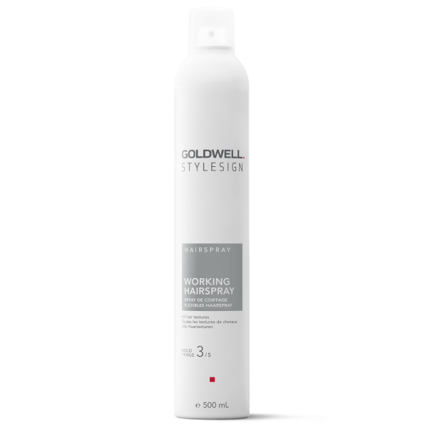 Fixativ de par Goldwell StyleSign Working Hairspray fixare medie si stralucire 500 ml