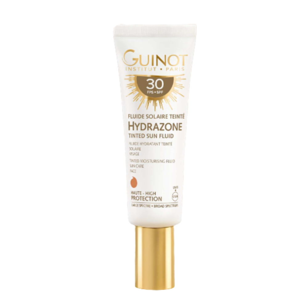 Fluid solar hidratant nuantator Guinot Hydrazone Tinted Sun Fluid SPF30 50ml