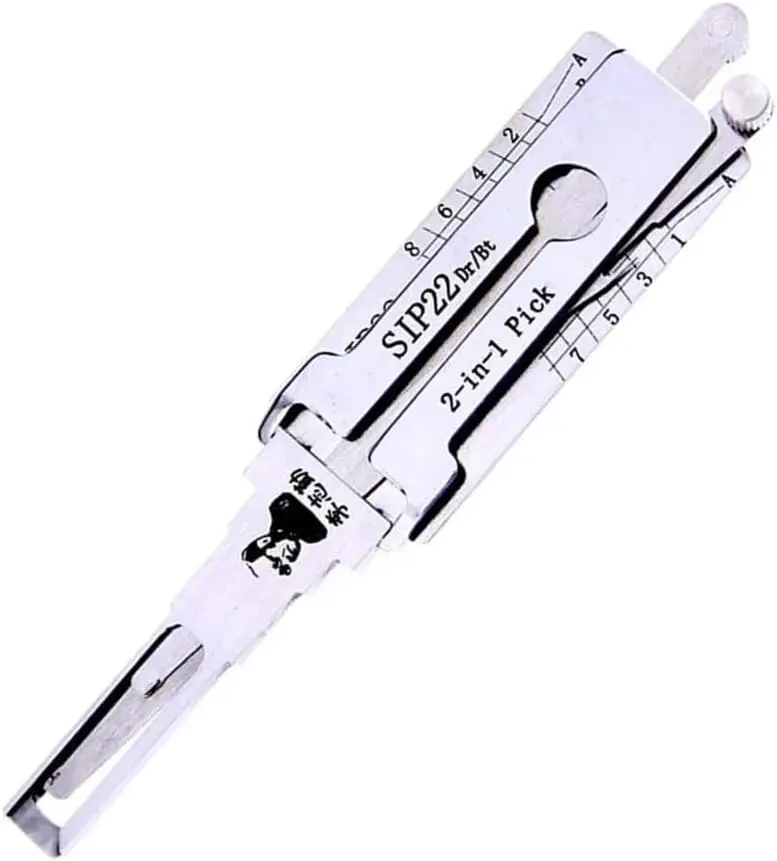 Decodor Unealta Auto Lishi Original SIP22 2-in-1 pentru Chei Fiat 500, Alfa Romeo, Iveco, Jeep, Dodge – Usi si Portbagaj