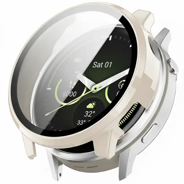 Husa Techsuit Defense360 Pro pentru Garmin Venu 4 41mm, Bej