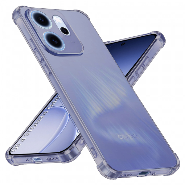 Husa pentru Oppo Reno15 FS / Reno15 F, Techsuit, Shockproof Clear, Fumurie