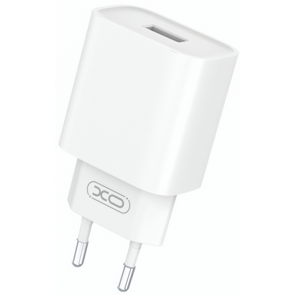 Incarcator Retea XO Design CE02D, 18W, 3A, 1 x USB-A, Alb