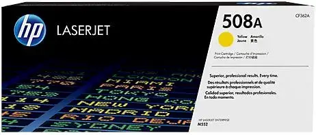Toner HP LaserJet 508A, 5000 pagini (Galben)