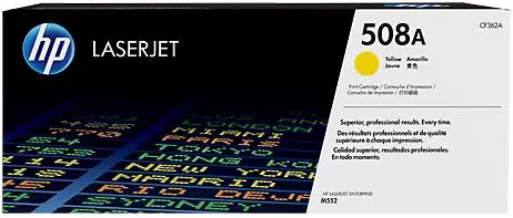 Toner HP LaserJet 508A, 5000 pagini (Galben)