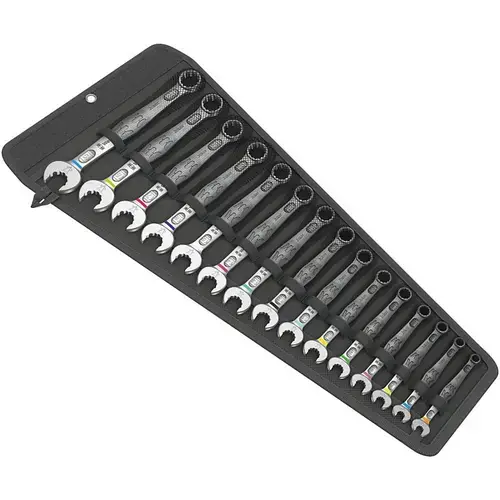 Set de 15 chei combinate fixe-inelare, 5.5-19mm, Wera 6003 Joker 15