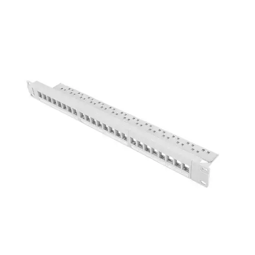 Modul pentru panou de conexiuni, Lanberg , 24 Porturi 1U , 19'', Gri