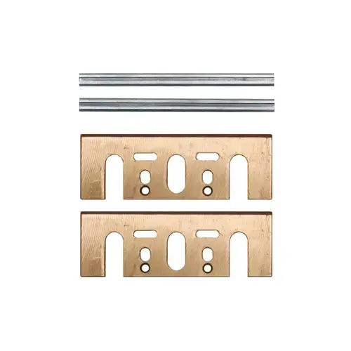 Cutite rindea 82mm (2 reversibile + 2 HSS), Makita